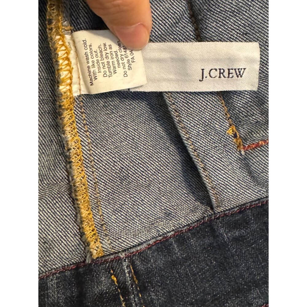 J.Crew Denim Jacket Women’s Small Blue Button-Up Long Sleeve Casual Jean Jacket - Picture 5 of 9